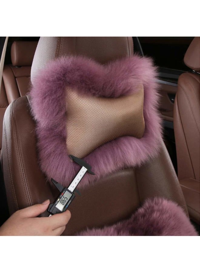 SPANICE Car Headrest Pillow Interior Head Neck Cushion Auto Protector Neck Rest Pillows Car Decor Accessories (Tan) - Image 4