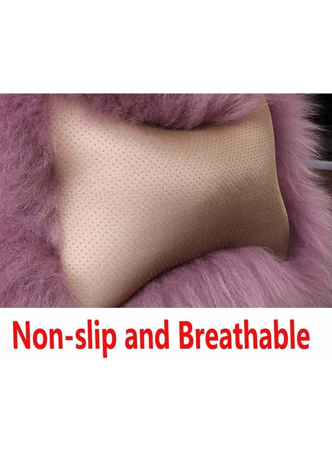 SPANICE Car Headrest Pillow Interior Head Neck Cushion Auto Protector Neck Rest Pillows Car Decor Accessories (Tan) - Image 3