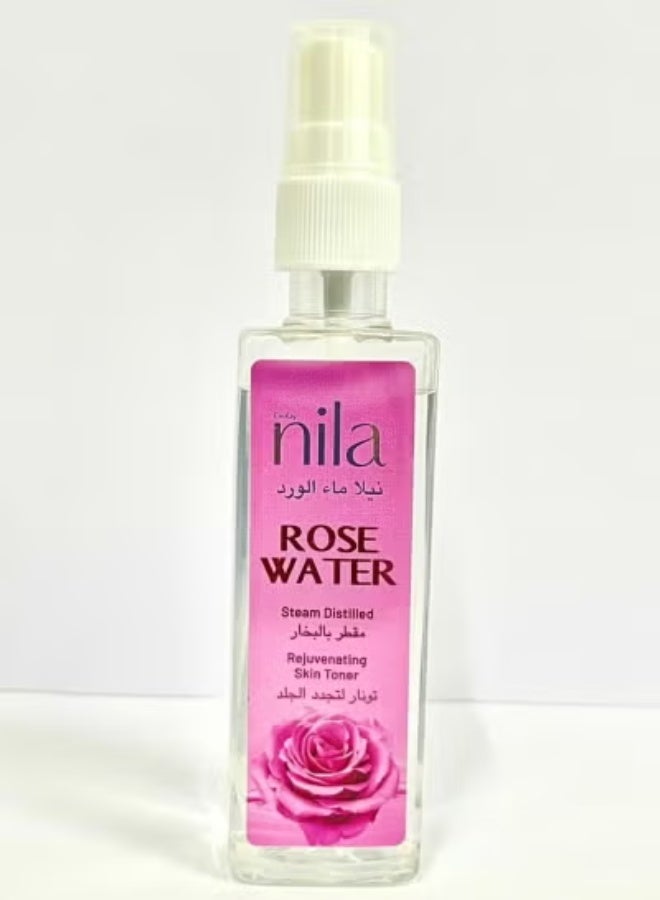 Rose water  Steam Distilled Rejuvenating Skin Toner 100 ml