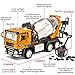 NOVAFUSION Cement Mixer Truck Toys for BoysCement Mixer Toy Truck Metal Diecast CabPull Back Mixer Trucks Construction Trucks with Lights and SoundsCement Truck Toys for Boys 35 Year Old - Image 4