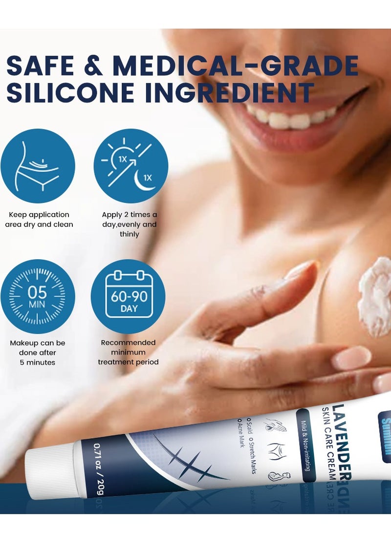 سوميفون كريم إصلاح الندبات، كريم إصلاح، جل إصلاح تضخم الجلد بدون ندبات، جل الندبات، علاج ندبات حب الشباب، حرق الندبات، إصلاح الدهون، الجلد التالف، إزالة علامات حب الشباب، كريم إصلاح الندبات. - Image 4