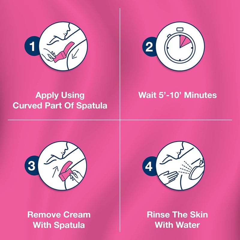 Veet Pure Bikini & Underarm Hair Removal Cream - 100ml - Image 5