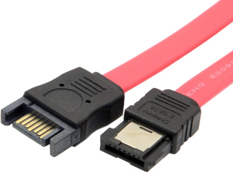 تشينيانغ كابل تمديد من نوع SATA 7P ذكر إلى eSATA 7P أنثى لقرص صلب PS3 بطول 50 سم من تشينيانغ - Image 1