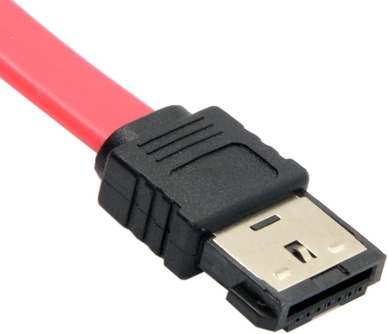 تشينيانغ كابل تمديد من نوع SATA 7P ذكر إلى eSATA 7P أنثى لقرص صلب PS3 بطول 50 سم من تشينيانغ - Image 5