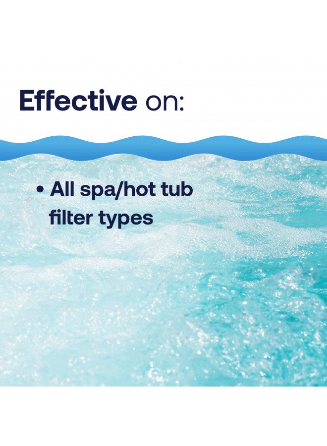 HTH Spa 86123 Filter Cleaner, Spa & Hot Tub Chemical Deep Cleans Filter, Extends Filter Life, 16 oz - Image 5