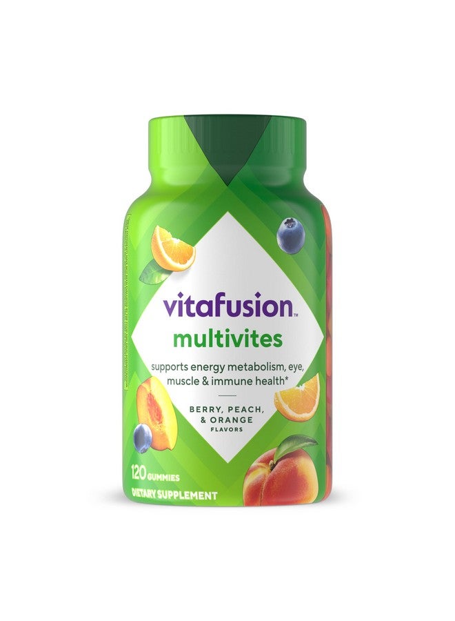 Vitafusion فيتافيوجن فيتامينات جومي للبالغين، 120 حبة - Image 1