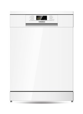 Tornado Freestanding Dishwasher 13 Place Settings, 6 Programs, 2 Racks, A++ Energy Rating, Quiet Operation Low Noise, Mini programme, Half-load,Stainless Steel Tub, TDG-JN1363-BSU Silver - pzsku/ZBB134934A8B43329C6B2Z/45/1748725191/d8133704-39a6-4dcb-b13b-55ca592c8198