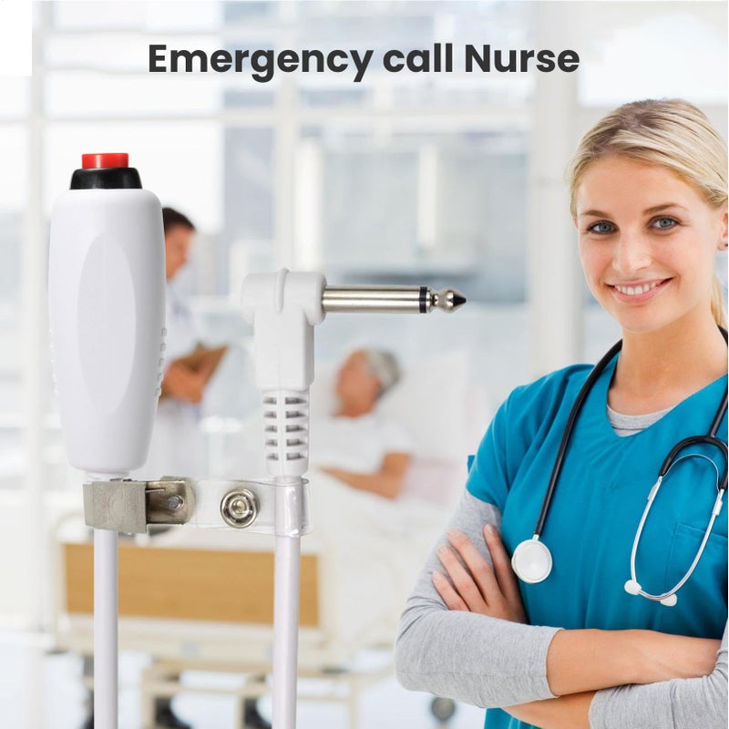 Universal Nurse Call Cord Replacement Cable With 6 35mm Plug And Bed Clip - Image 3