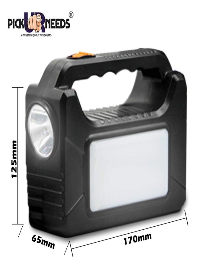 اختر احتياجاتك من محول الطاقة الشمسية المحمول القابل لإعادة الشحن للطوارئ مع 3 مصابيح LED فردية 6 فولت مع سلك بطول 3.75 متر ومقبس USB AC/DC مع لوحة شمسية (1390) - Image 5