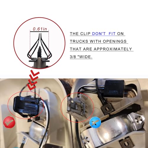 TQPONLY Overhead Console Dome Map Reading Light Lamp Compatible with Dodge Ram 1500 2500 3500 4500 5500 Replaces 1DK78BD1AA - Image 2