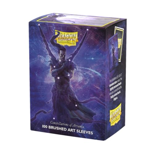 Dragon Shield Brushed Art Sleeves Constellations Alaric 100 CT Smooth Tough Premium TCG Sleeves Compatible with Pokemon Flesh Blood One Piece Magic the Gathering - Image 1
