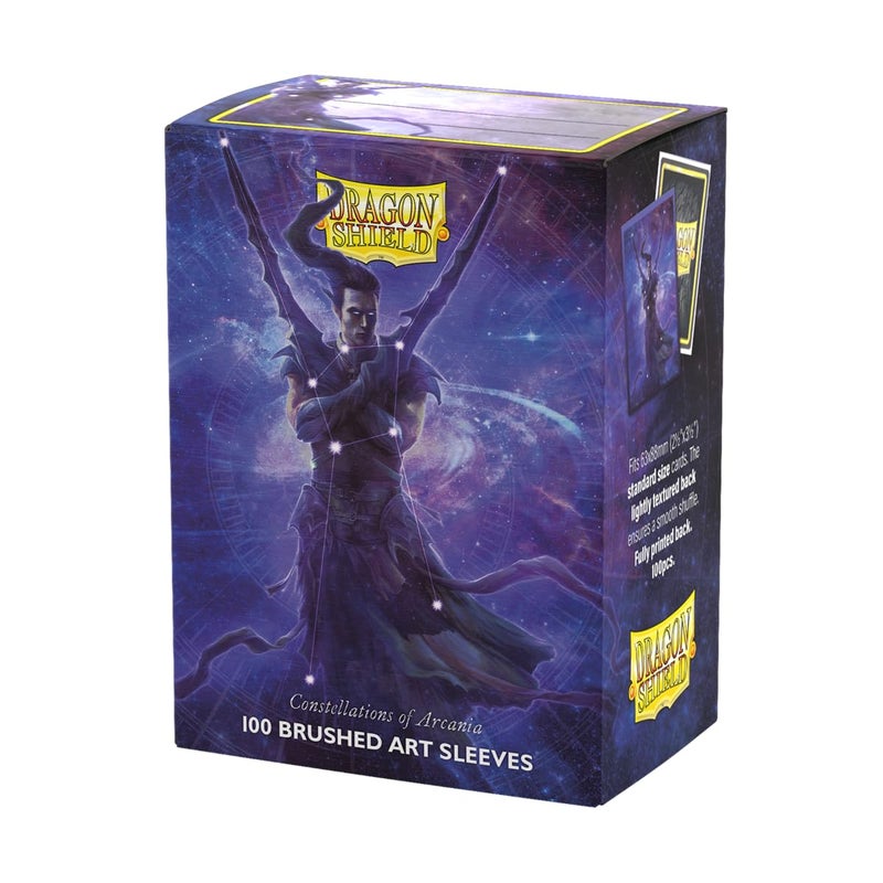 Dragon Shield Brushed Art Sleeves Constellations Alaric 100 CT Smooth Tough Premium TCG Sleeves Compatible with Pokemon Flesh Blood One Piece Magic the Gathering - Image 2