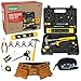 SparkJump Deluxe Kids Tool Set Real Tools with Tool Belt Tool Box Beginner Tool Kit for Boys Girls Ages 6 Up Brown Ultimate Tool Set - Image 3