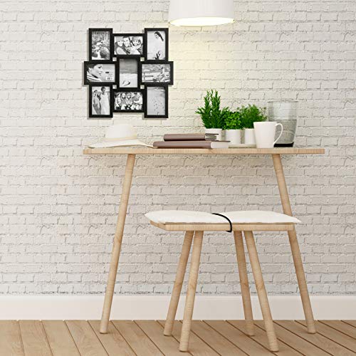 Malden 4x6 9-Opening Collage Picture Frame - Displays Nine 4x6 Pictures - Black - Image 3