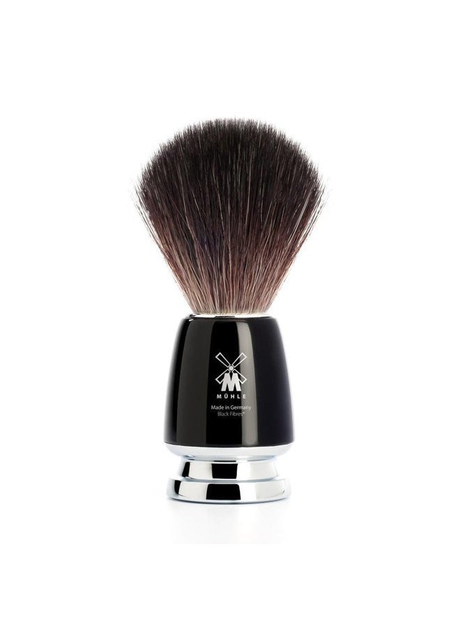 RYTMO Black Fiber Luxury Shaving Brush - Perfect with Soaps and Creams