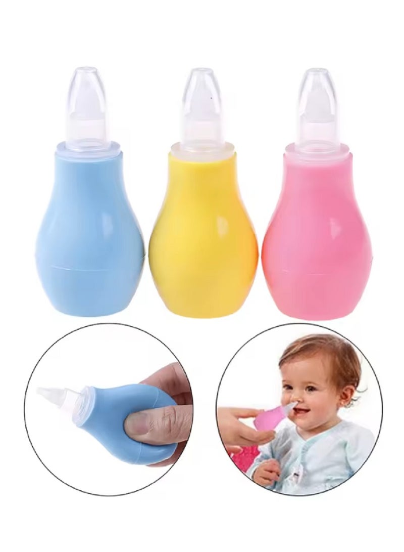 Baby Nose Cleaner - Relieves Congestion and Blocked Nasal Passages - Safe Silicone Cleaning Tool for Newborn Babies - Multicolor - Image 1