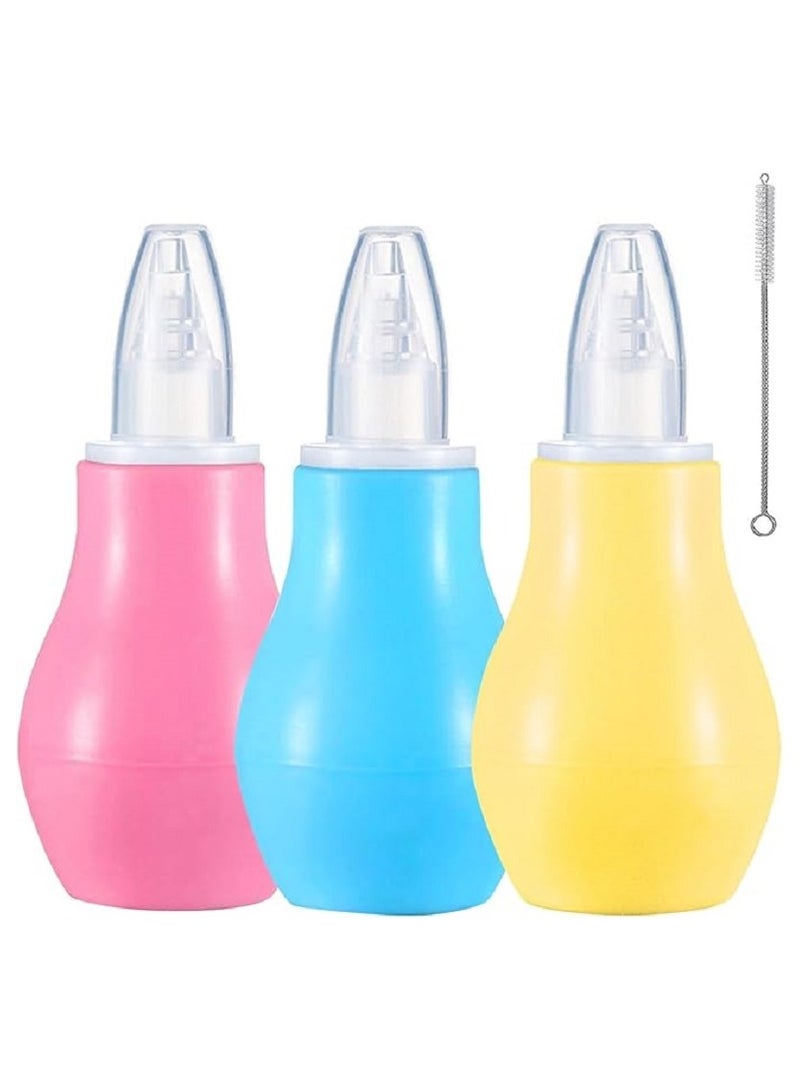 Baby Nose Cleaner - Relieves Congestion and Blocked Nasal Passages - Safe Silicone Cleaning Tool for Newborn Babies - Multicolor - Image 2