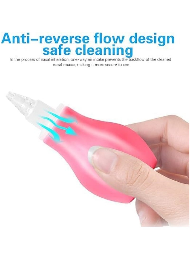 Baby Nose Cleaner - Relieves Congestion and Blocked Nasal Passages - Safe Silicone Cleaning Tool for Newborn Babies - Multicolor - Image 3