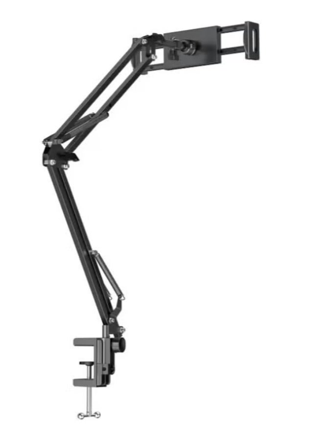 Yesido C296 360° Adjustable Foldable Phone Holder Stand, Multi-Directional Desktop Mobile Stand with Flexible Folding Shaft, Hands-Free Phone Mount for Desk, Table, Bed & Office Use - Image 1
