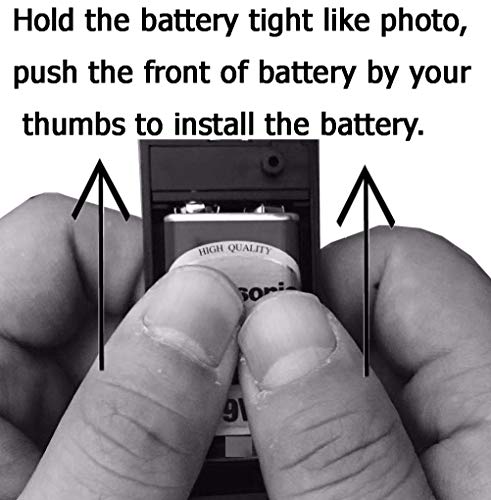 LampVPath (Pack of 5 9v Battery Holder, 9 Volt Battery Holder with Switch, 9v Battery Case with Switch - Image 5