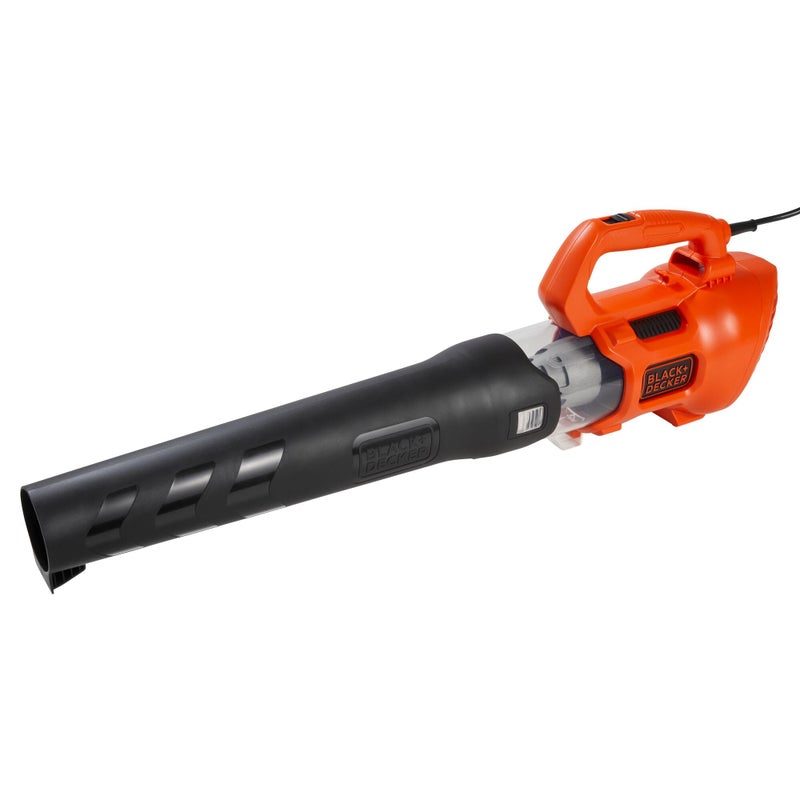 BLACK+DECKER BLACK + DECKER Electric Leaf Blower, Hand Held Blowers for Lawn Care, Up to 450 CFM and 140 MPH Power, Axial, Lightweight, Corded (BEBL750) - Image 1
