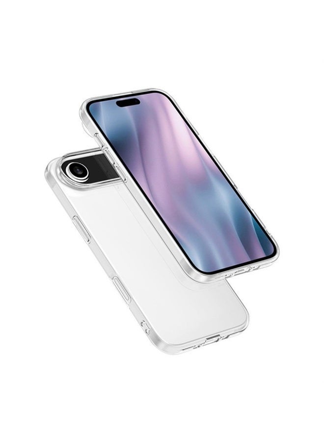 Gravity iPhone 17 Air Case Clear, Ultra Slim iPhone 17 Air Cover Drop Protection Shockproof Protective Phone Case for iPhone 17 Air 6.6 inch - Image 3