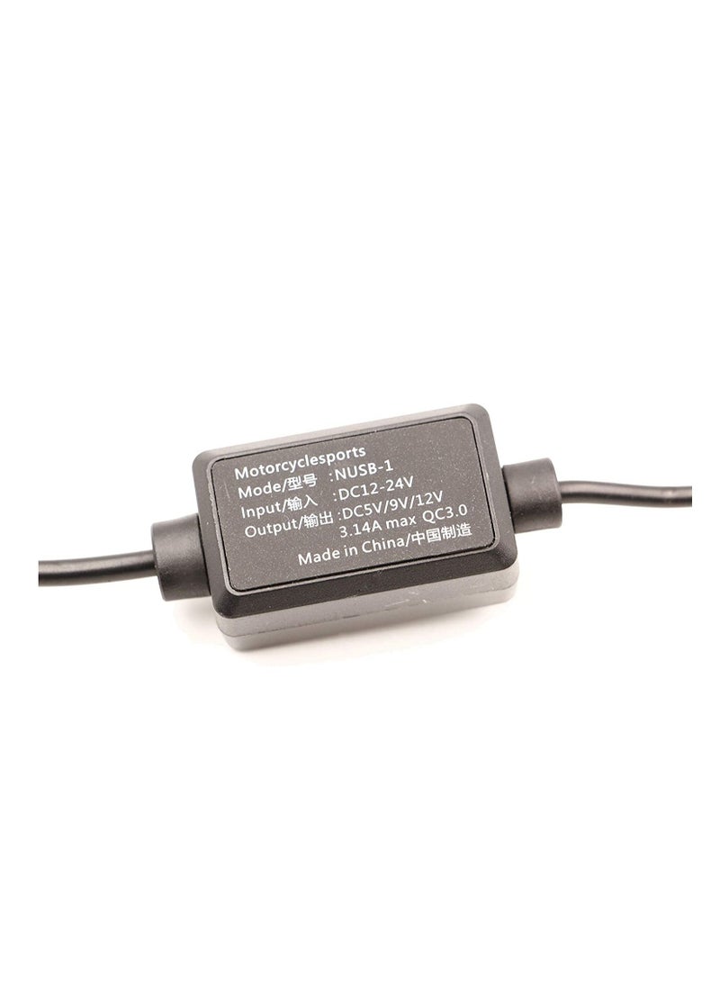 Kean - Kean Motorcycle Phone Mount USB Charger - Image 1