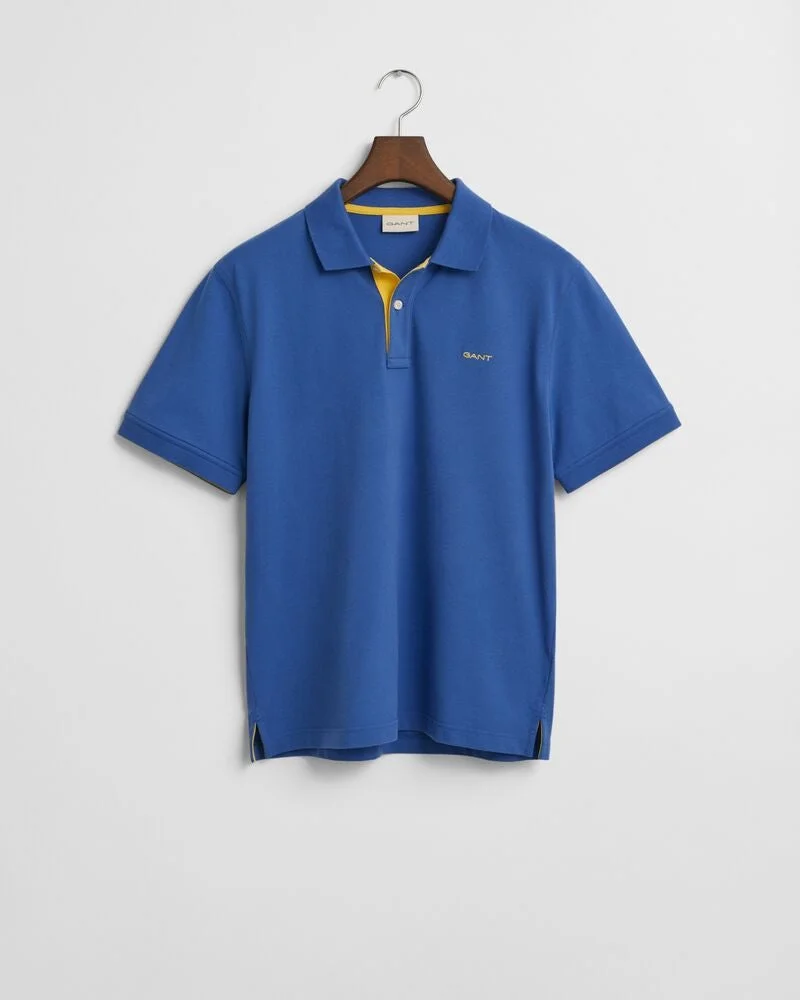 GANT  Contrast Piqué Polo Shirt for Men | Best Price UAE