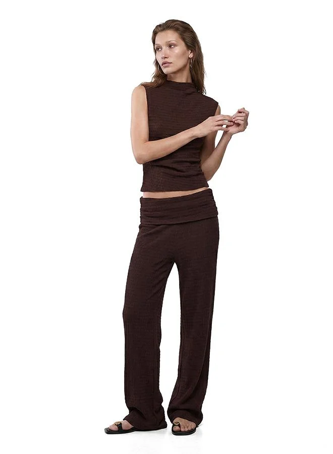 Asymmetric Sleeveless Blouse