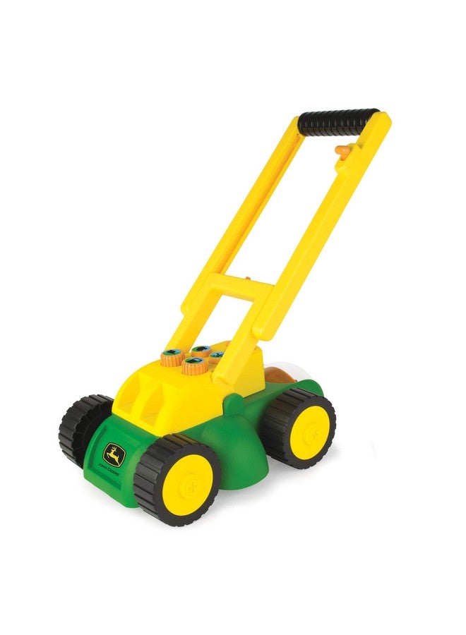 John Deere Electronic Toy Lawn Mower - Lawn Mower Toy with Interactive Sounds and Buttons - Toddler Outdoor Toys - Summer Toys - Ages 2 Years and Up,Green - Image 1