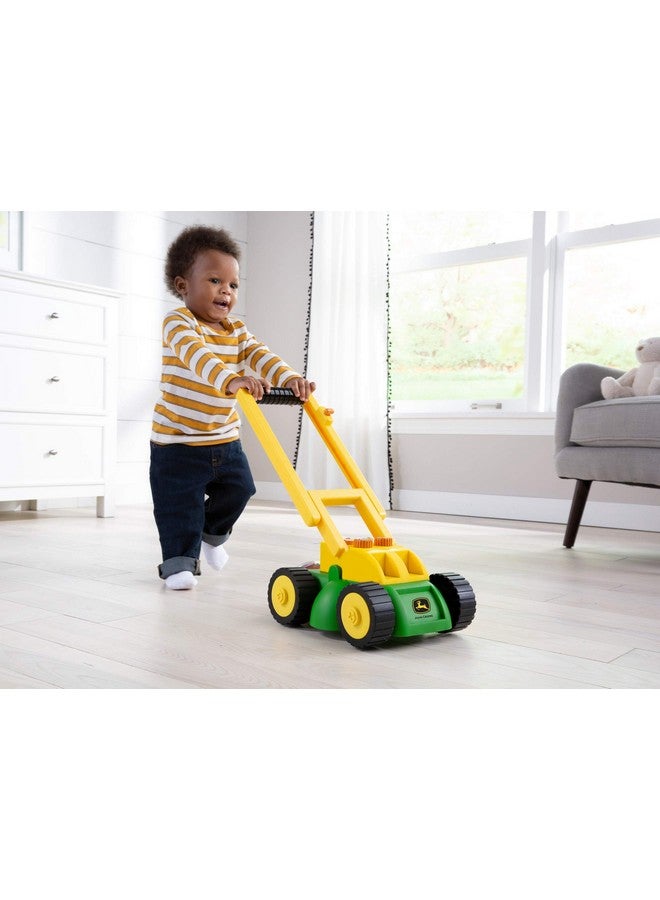 John Deere Electronic Toy Lawn Mower - Lawn Mower Toy with Interactive Sounds and Buttons - Toddler Outdoor Toys - Summer Toys - Ages 2 Years and Up,Green - Image 5