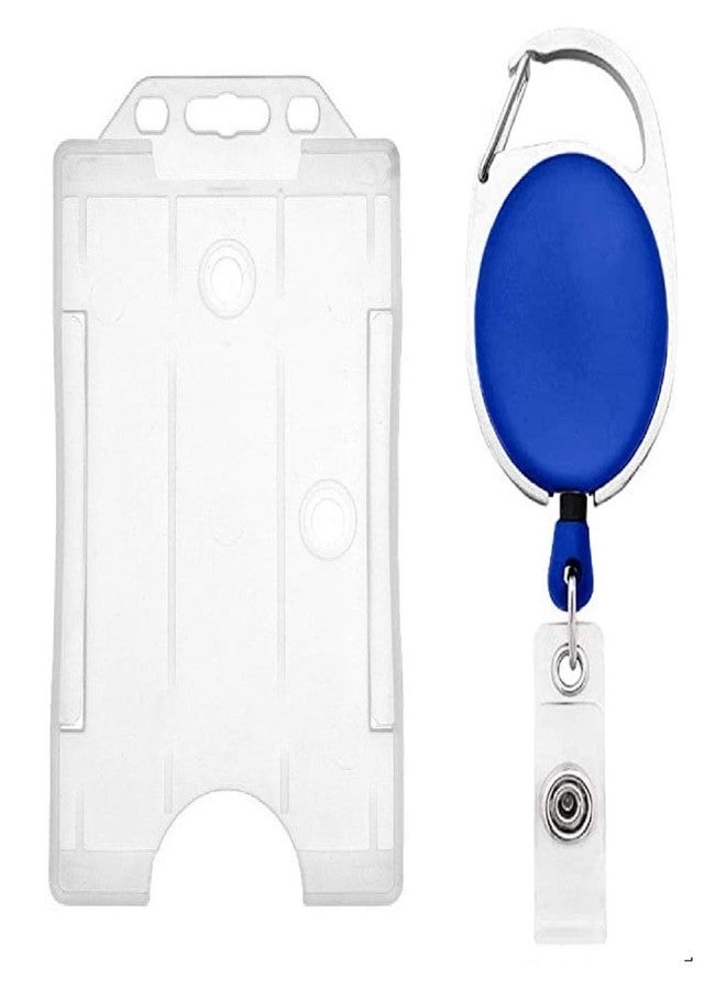 FEDUS I.D. Card Retractable Holder Badge Yo Yo Clip + Card Holder Pack 1 - Image 1