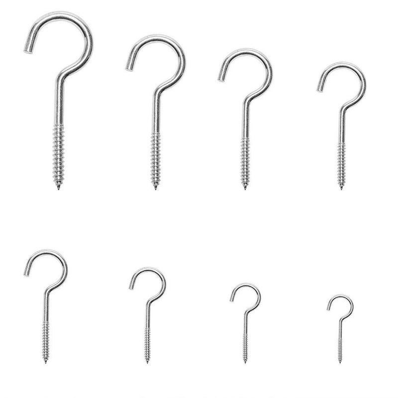 DIY Crafts DIY Crafts Pack Of 2 Pcs Screw Hooks crew Hooks SelfTapping Ceiling Hooks Cup HooPack Of 2 Pcs Screw Hooks  - Image 1