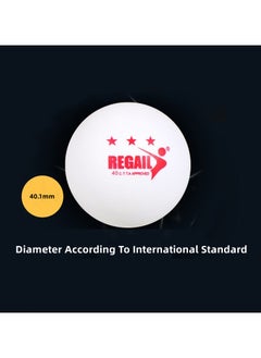 Soofam 60 Pcs 3-Star 40mm Table Tennis Balls Ping Pong Balls Practice Training Balls  - Image 3
