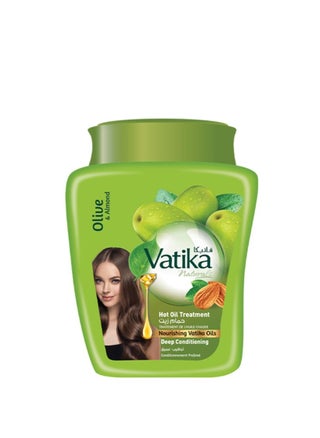 Vatika Naturals Hammam Zaith Hot Oil Treatment| Olive & Almond|  For Intense Nourishment & Deep Conditioning - 500g - pzsku/ZBB1466EEDF8164CCE024Z/45/_/1680183400/c923df72-3764-4410-af99-7cd3a35c1469