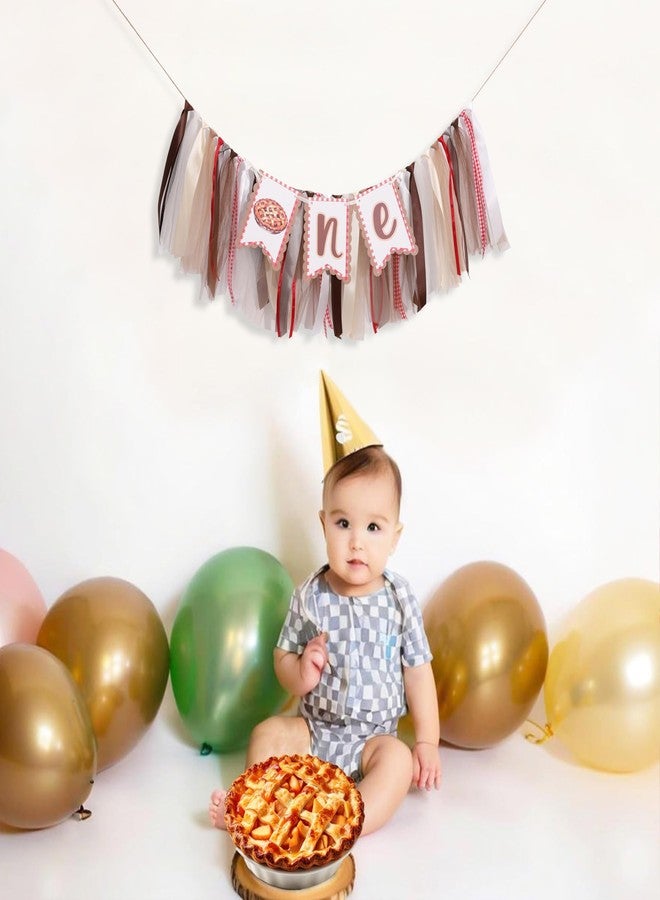HIKLO One Cutie Pie 1st Birthday Highchair Banner - Sweet Pie Party Decorations, Little Princess First Fall Birthday Decorations, Fall Party Cake Smash Photo Props - Image 5