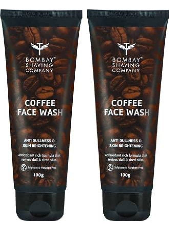 BOMBAY SHAVING COMPANY - Coffee Face Wash For Men Women (Pack Of 2) Deepcleanses Detans Blackhead Removal | Made In India - Image 1