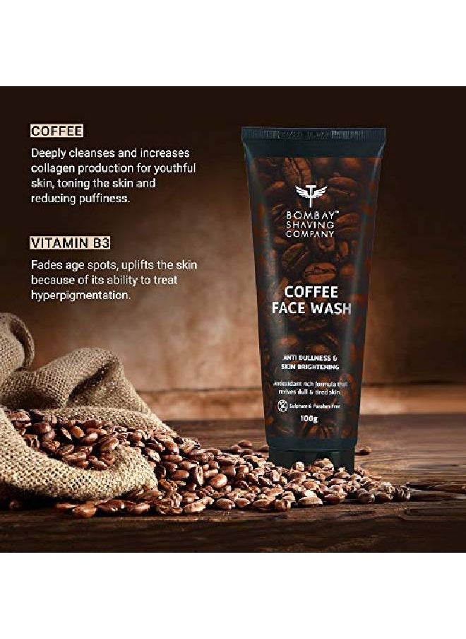 BOMBAY SHAVING COMPANY - Coffee Face Wash For Men Women (Pack Of 2) Deepcleanses Detans Blackhead Removal | Made In India - Image 1