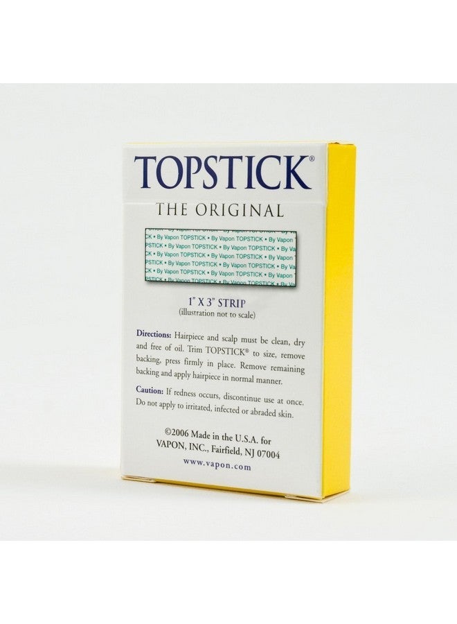 Vapon Topstick 1" X 3" - 50 Strips in each box (2 boxes) Hypo-Allergenic All Purpose Clear Double Tape - Image 2