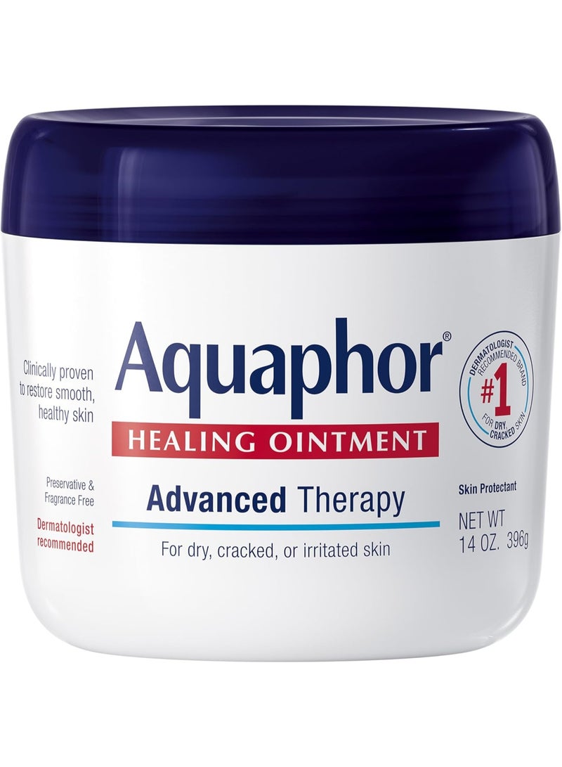 Aquaphor, Healing Ointment, Skin Protectant, 14 oz (396 g) - Image 1