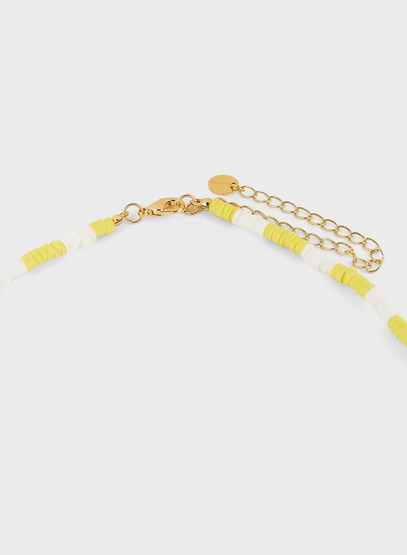 فاشن بوكس قلادة بنمط مخطط - أديل - Image 4