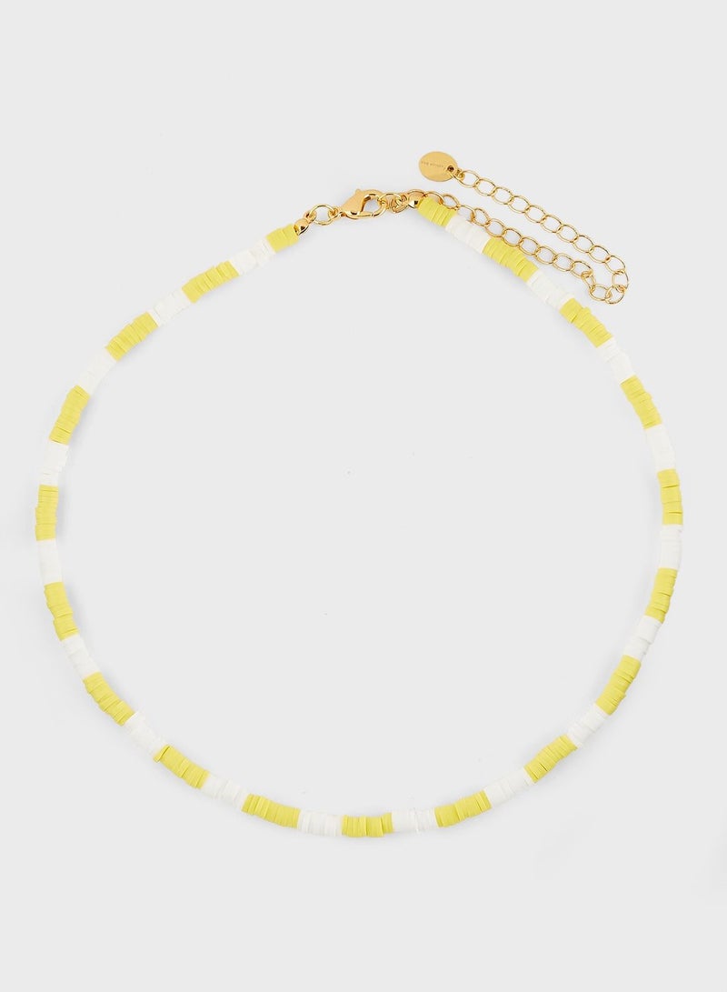 فاشن بوكس قلادة بنمط مخطط - أديل - Image 2