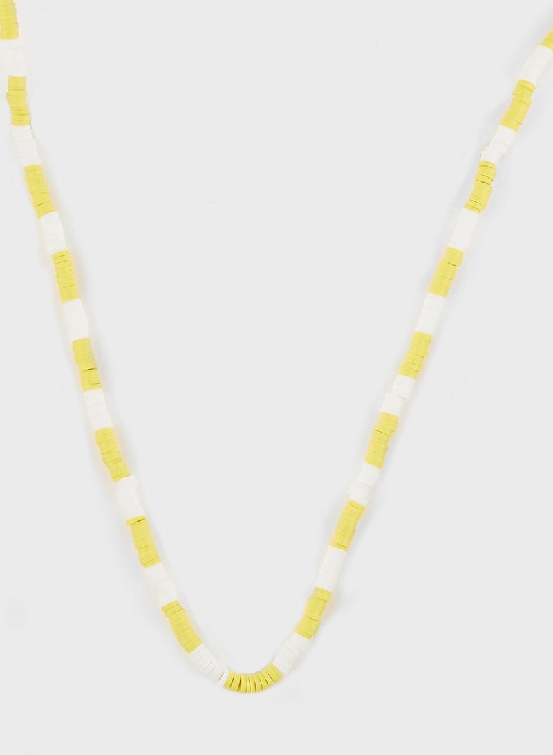 فاشن بوكس قلادة بنمط مخطط - أديل - Image 3