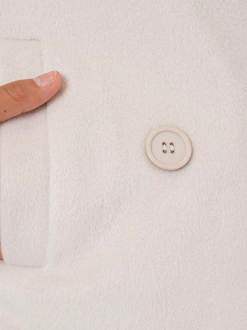 بيغ دارت جاكيت  مزدوج الصدر بنقوش