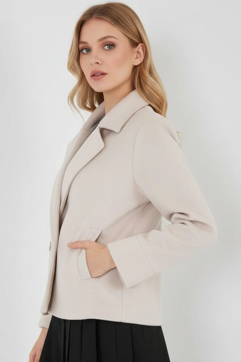 Big Dart BDART Textured Double Breasted Jacket