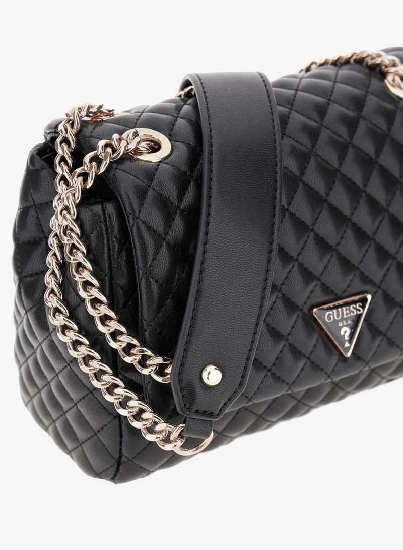 GUESS  Everlee Convertible Flap Crossbody Bag for Women | Best Price UAE