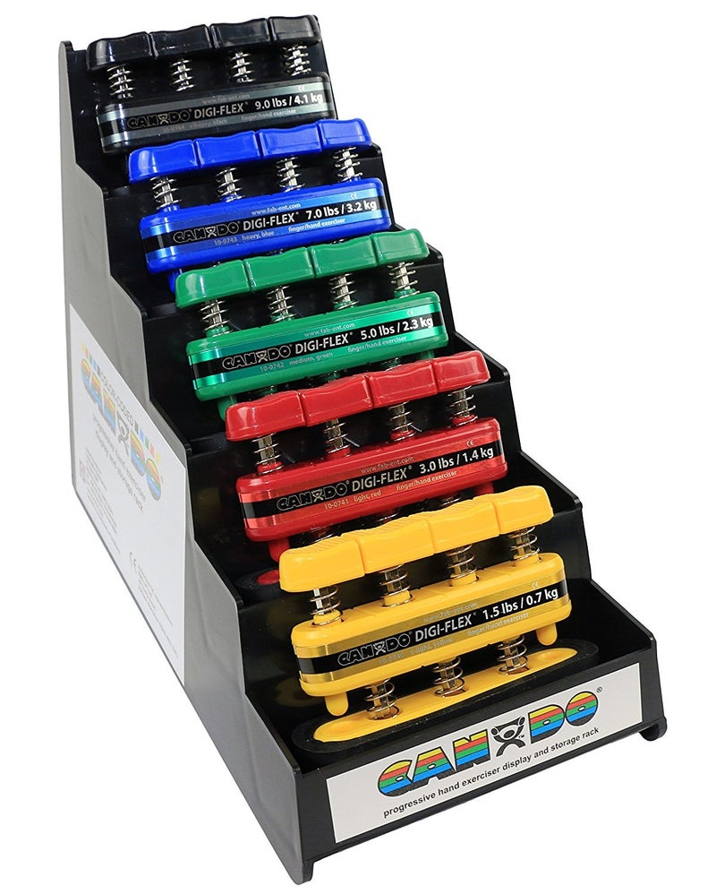 Digi-Flex Digit/Hand Exerciser- 5 Piece With Display Set