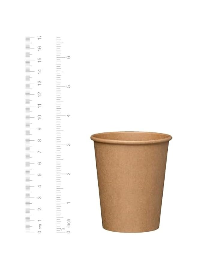 Green Tiger Eco-Friendly Kraft Paper Cups 4oz, Pack of 50 - Image 1