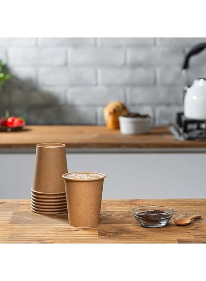 Green Tiger Eco-Friendly Kraft Paper Cups 4oz, Pack of 50 - Image 3