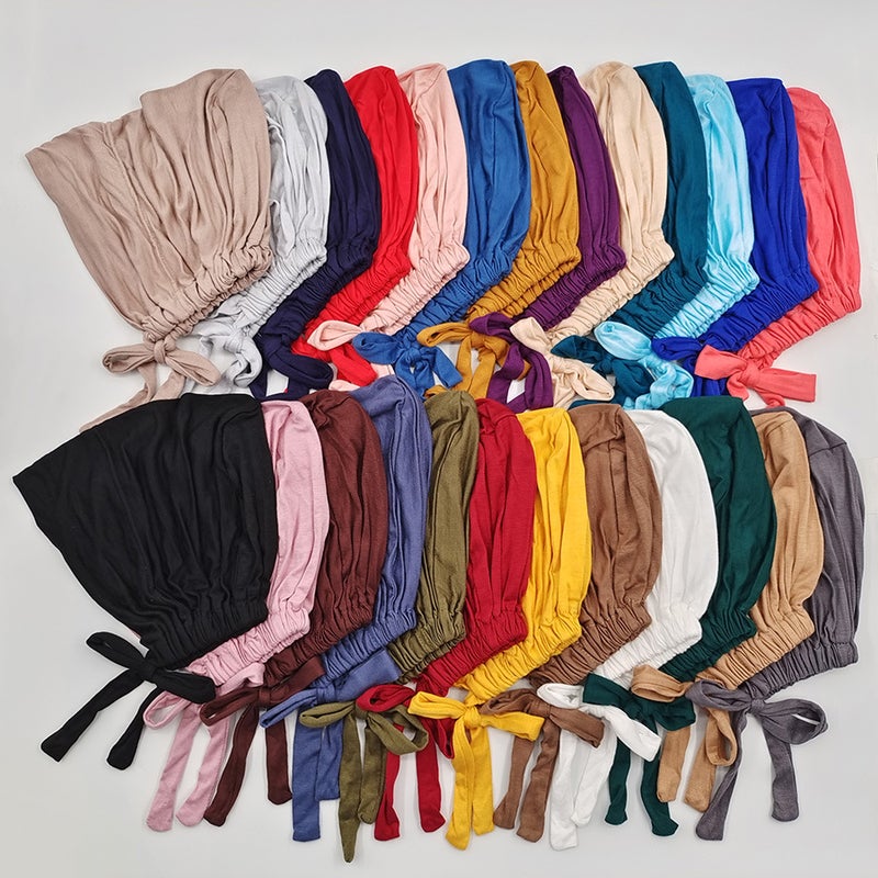 Modal Strap Base Cap Adjustable Elastic Strap Non-Slip Base Cap - Image 4
